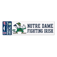 Notre Dame Fighting Irish Perfect-Cut Decal - 3" x 10"