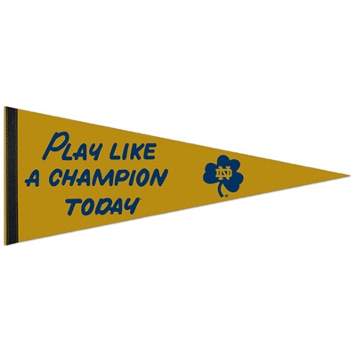 Notre Dame Fighting Irish Premium Pennant - 12" X 