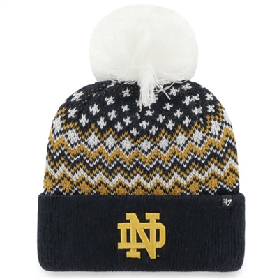 Notre Dame Fighting Irish 47 Brand Womens Elsa Cuf