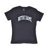 Notre Dame T-shirt - Ladies By League - Athletic Navy