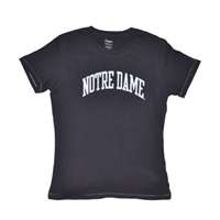 Notre Dame T-shirt - Ladies By League - Athletic Navy