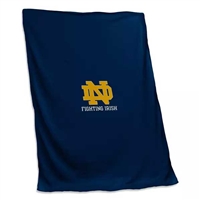 Notre Dame Sweatshirt Blanket