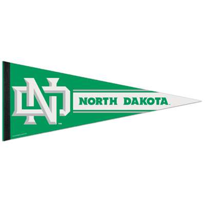 North Dakota Fighting Sioux Premium Pennant - 12" X 30"