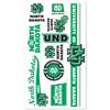 North Dakota University Temporary Tattoos