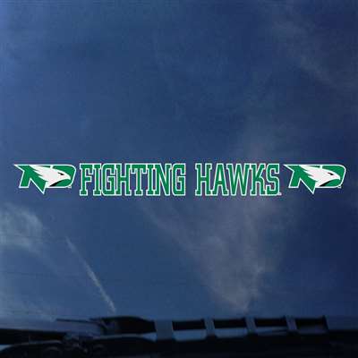 North Dakota Fighting Hawks Automotive Transfer Decal Strip