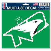 North Dakota Fighting Hawks Multi Use Perfect Cut Decal