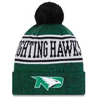 North Dakota Fighting Hawks New Era Banner Knit Beanie