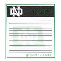 North Dakota Fighting Hawks Memo Note Pad - 2 Pads