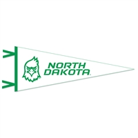 North Dakota Fighting Hawks Wool Felt Pennant - 9"