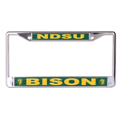 North Dakota State Bison Metal Inlaid Acrylic Lice