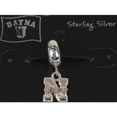 Nebraska Cornhuskers Sterling Silver Charm Bead