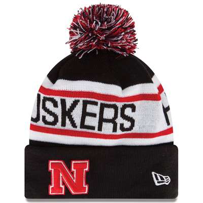 Nebraska Cornhuskers New Era Biggest Fan Knit Beanie