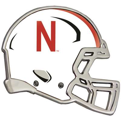 Nebraska Cornhuskers Auto Emblem - Helmet