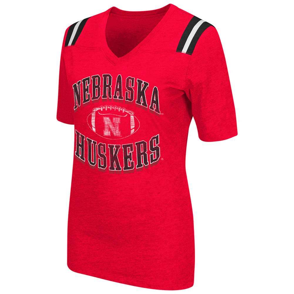 Nebraska Cornhuskers Womens Artistic T Shirt 6581