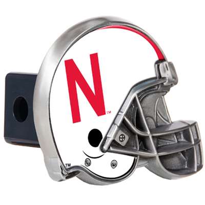 Nebraska Cornhuskers Trailer Hitch Receiver Cover - Helmet