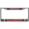 Nebraska Cornhuskers Metal License Plate Frame w/Domed Acrylic