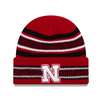 Nebraska Cornhuskers New Era Vintage Stripe Beanie