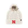 Nebraska Cornhuskers 47 Brand Womens Meeko Pom Knit