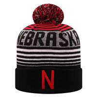 Nebraska Cornhuskers Top of the World Overt Cuff Knit Beanie