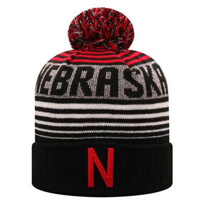 Nebraska Cornhuskers Top of the World Overt Cuff Knit Beanie