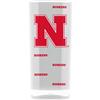 Nebraska Cornhuskers Acrylic Square Tumbler Glass - 16 oz