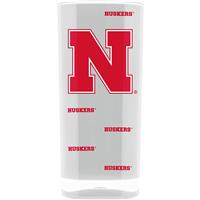 Nebraska Cornhuskers Acrylic Square Tumbler Glass - 16 oz