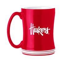 Nebraska Cornhuskers 14oz Relief Coffee Mug