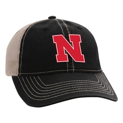 Nebraska Cornhuskers Ahead Wharf Adjustable Hat