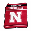 Nebraska Cornhuskers Gameday Raschel Throw Blanket