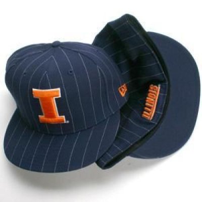 Onbepaald Verward klinker Illinois New Era Pinstripe 59fifty Hat (5950)