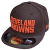 Cleveland Browns New Era On-Field 5950 Fitted Hat