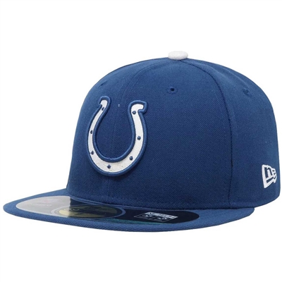 Indianapolis Colts New Era On-Field 5950 Fitted Ha