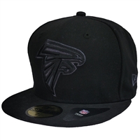 Atlanta Falcons New Era 5950 Fitted Hat - Black/Bl