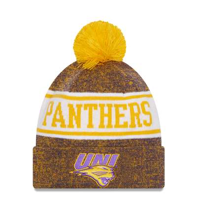 Northern Iowa Panthers New Era Banner Knit Beanie