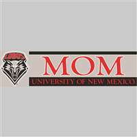 New Mexico Lobos Die Cut Decal Strip - Mom