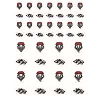 New Mexico Lobos Small Sticker Sheet - 2 Sheets