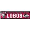 New Mexico Lobos Bumper Sticker