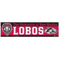 New Mexico Lobos Bumper Sticker