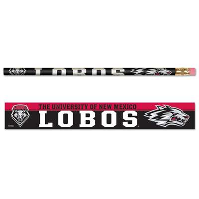 New Mexico Lobos Pencil - 6-pack