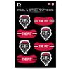 New Mexico Lobos Peel and Stick Tattoo Sheet