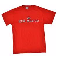 New Mexico T-shirt - Red, School Logo