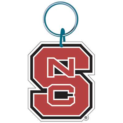 Louisville Cardinals State Shape Keychain