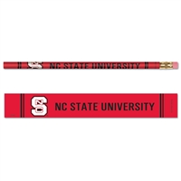 North Carolina State Wolfpack Pencil - 6-pack