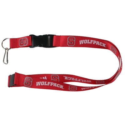 North Carolina State Wolfpack Logo Lanyard