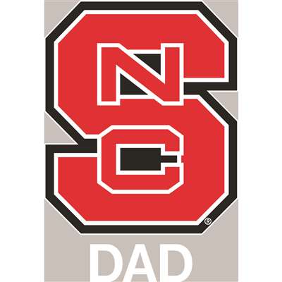 North Carolina State Wolfpack Transfer Decal - Dad