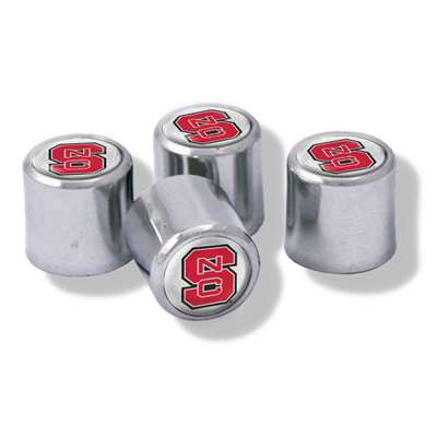 North Carolina State Wolfpack Domed Valve Stem Caps