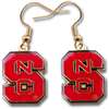 North Carolina State Wolfpack Dangler Earrings