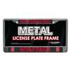 North Carolina State Wolfpack Metal License Plate Frame - Carbon Fiber