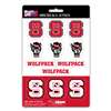 North Carolina State Wolfpack Mini Decals - 12 Pack