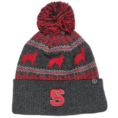 North Carolina State Wolfpack Zephyr Carousel Pom